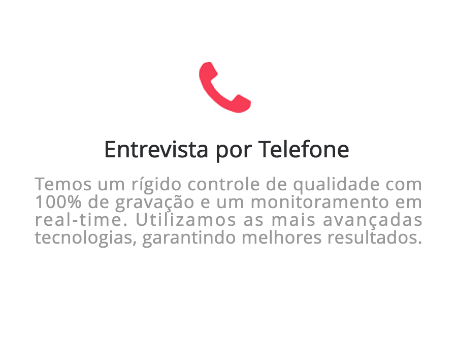 Entrevista por Telefone